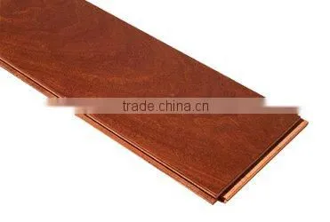 Handscraped Sapele Engineered African Hardwood Flooring