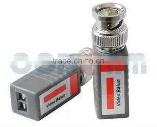 Single channel passive video BaLUN,Video transmission Via UTP CAT5 FOR CCTV surveillance system security equipment