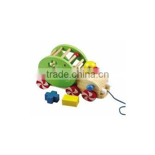 21*8.5*14cm Top Quality Wooden Pull Toy with Promotions