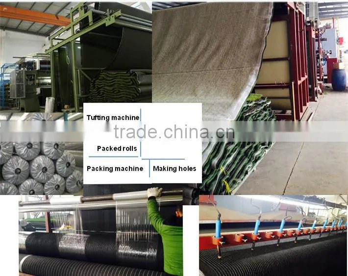 Natural looking UV resistance landscaping artificial grass /soft