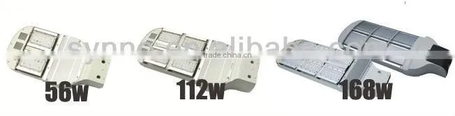 56w/112w/168w high lumens AC85v-265v led street light