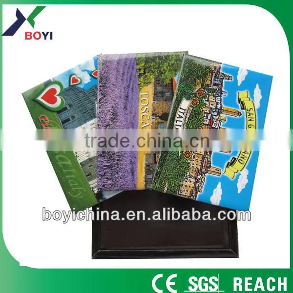 Free Sample Custom Souvenir Fridge Magnet in Tin
