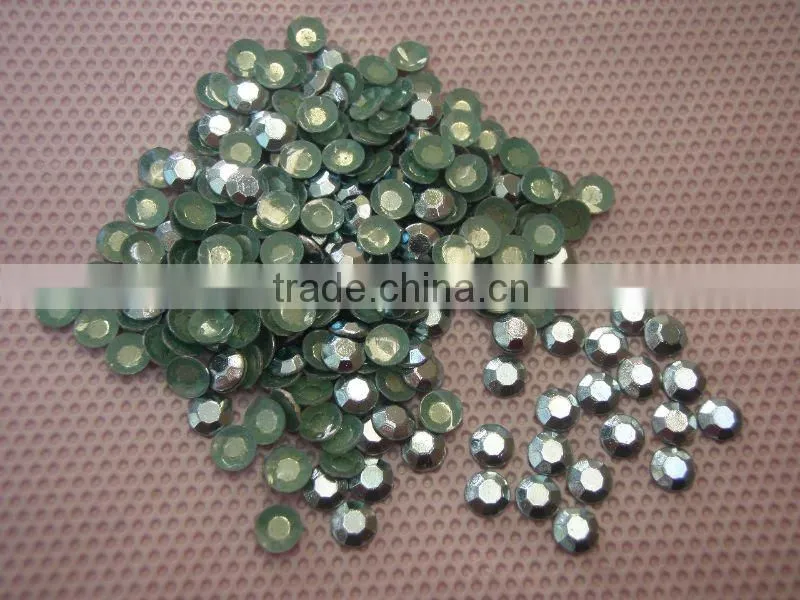korean quality hot fix rhinestuds ,iron-on rhinestuds, Lt gold color