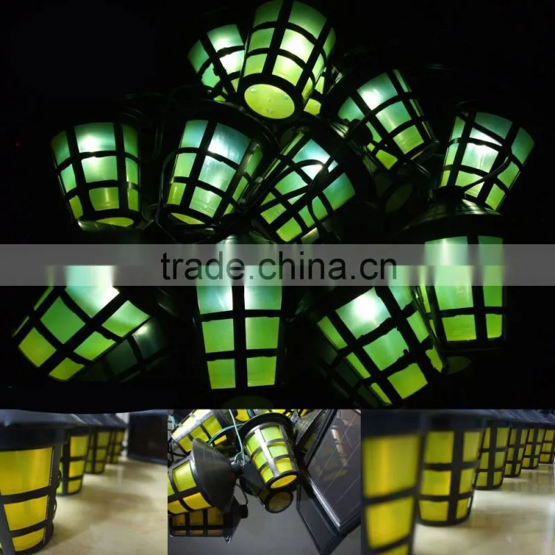 551711 LED Christmas Lantern Chain Light Outdoor