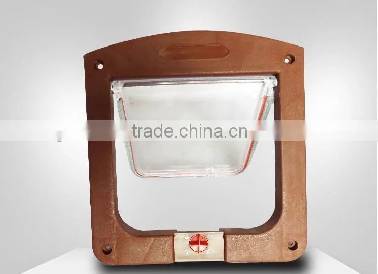 Beautiful Small Easy Operation ABS Pet Flap Pet Door Pet Flap With Small Switch H0242