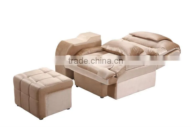 salon cheap pedicure foot frabric recliner massage chair