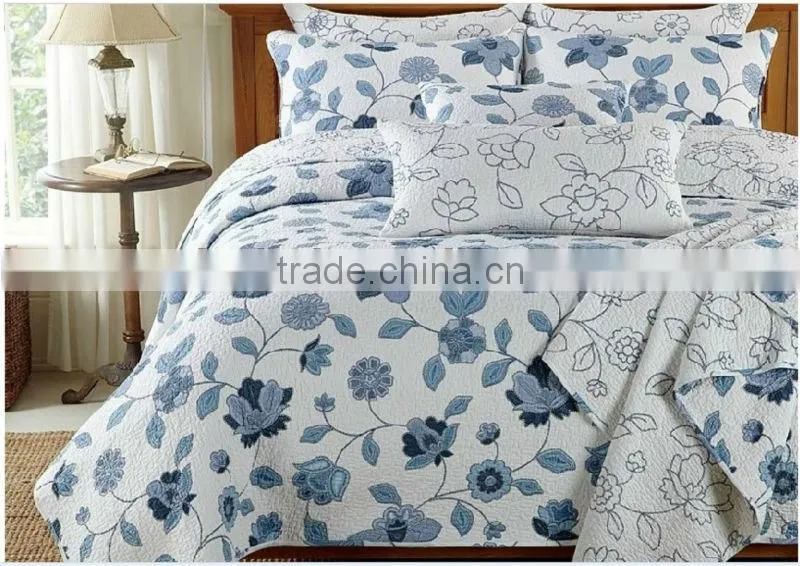 High quality microfiber bedspreads bedding set