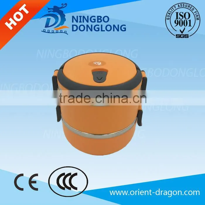 DL hot sale lunch box / food carrier 1 layer, 2 layer, 3 layer, 4 layer stainless steel tank