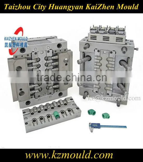 Plastic injection 90 degree elbow pipe fitting mould
