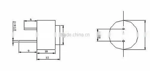 Open type 16mm 25KHz Ultrasonic Sensor with aluminum case(ROHS&CE)