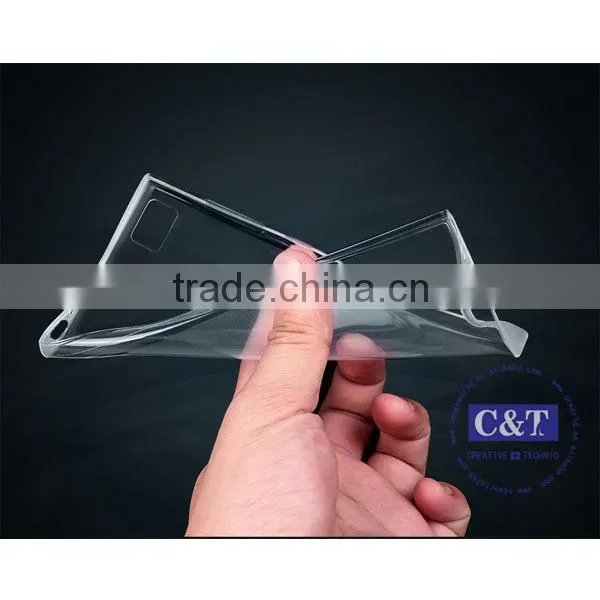 C&T Ultrathin 0.3mm Soft TPU Gel Case for xiaomi mi3 back cover