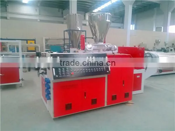 PP PE profile extrusion line/PE profile making machine