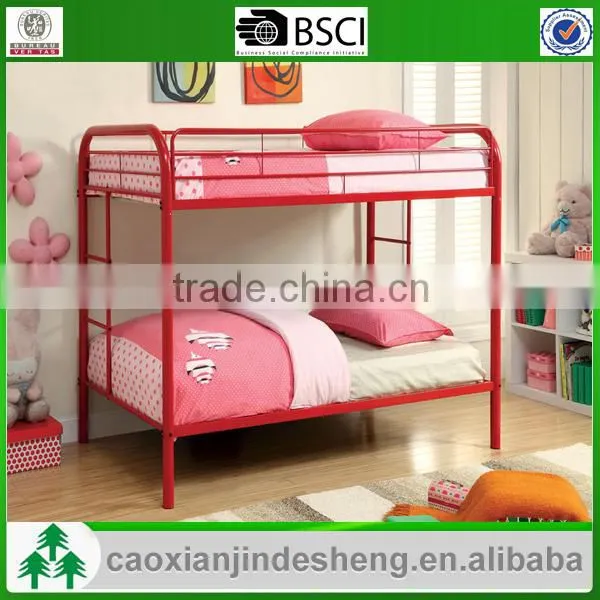 Germany refugee bed/ metal bunk bed EN747 TEST standard powder coating finish