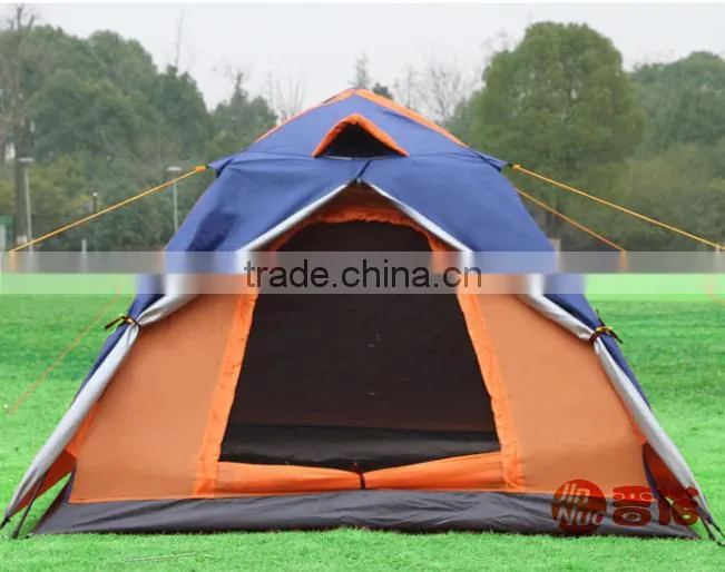 2 Person Outdoor Camping Tent with Automatic Umbrella Standing