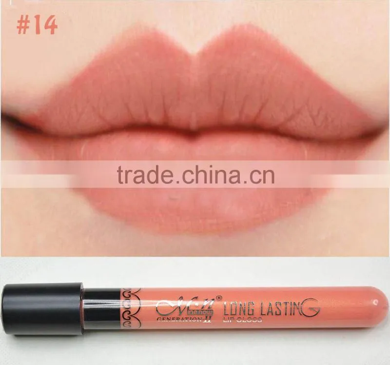 Hot Sales Women Ladies Waterproof Elegant Color Lipstick Matte Smooth Long Lasting Lip Stick Lipgloss