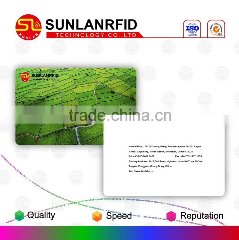 Good Price High Insurance UV Coating PET 13.56 Mhz RFID Blocking Card