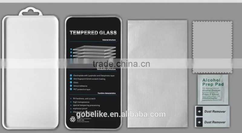 Hot sale!!! 9H Color Tempered Glass Screen Protector for LG G3 Manufacture (OEM&ODM)