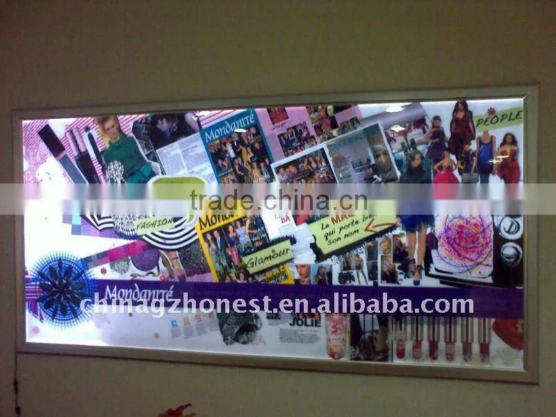 Aluminium frame LED Extreme slim Light Box