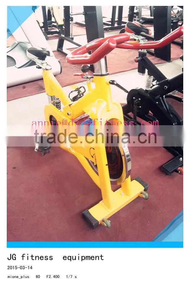 Spinning bike JG-1108/2015 hot-sale gym exercise bike/best-selling spinning bike