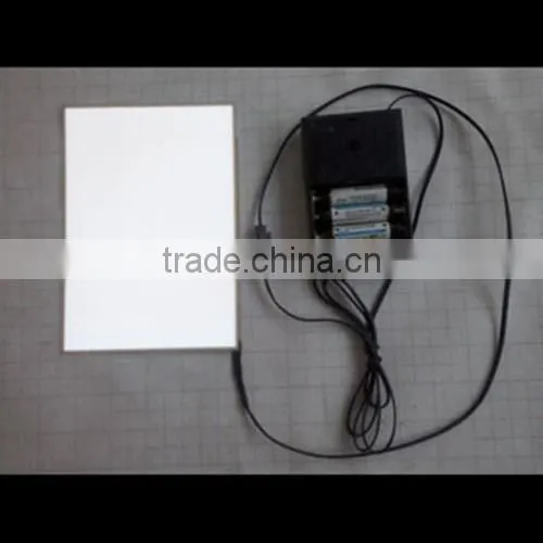 high quality el glowing backlight,el backlight panel, El sheet different size is available