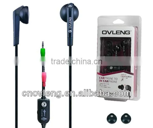 3.5mm mono earphone with in-line Volume Control