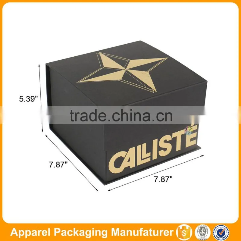 magnet rigid paper box cardboard hats to decorate