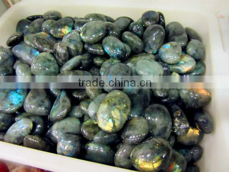 Beautiful gliterring labradorite crystal beads gravel ornament for dress
