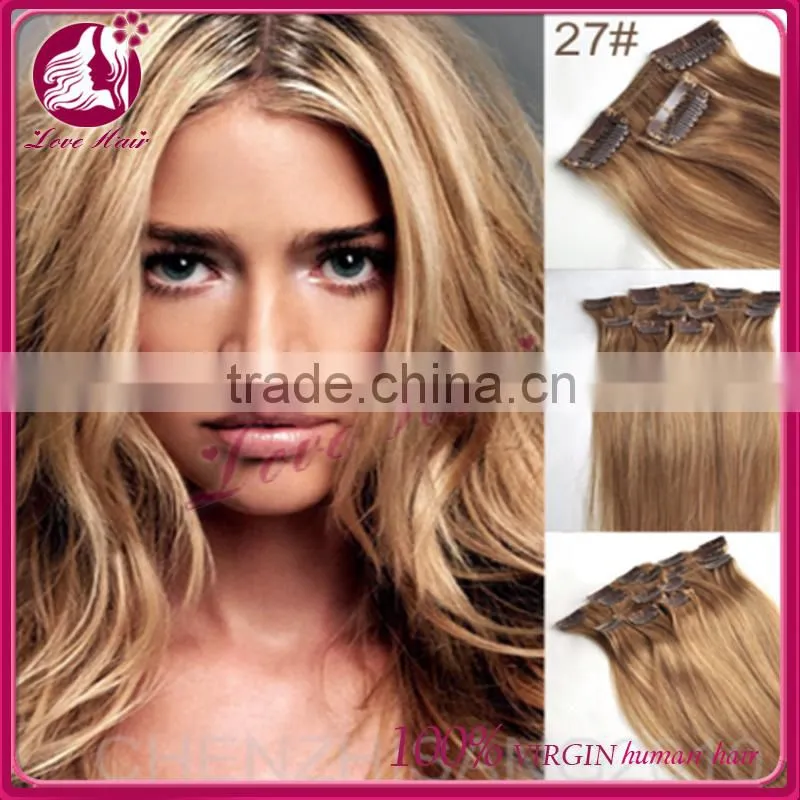 malaysain virgin hairs clip in malaysian hair extensions