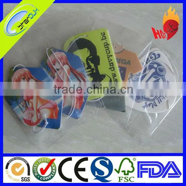 hanging paper car air fresheners
