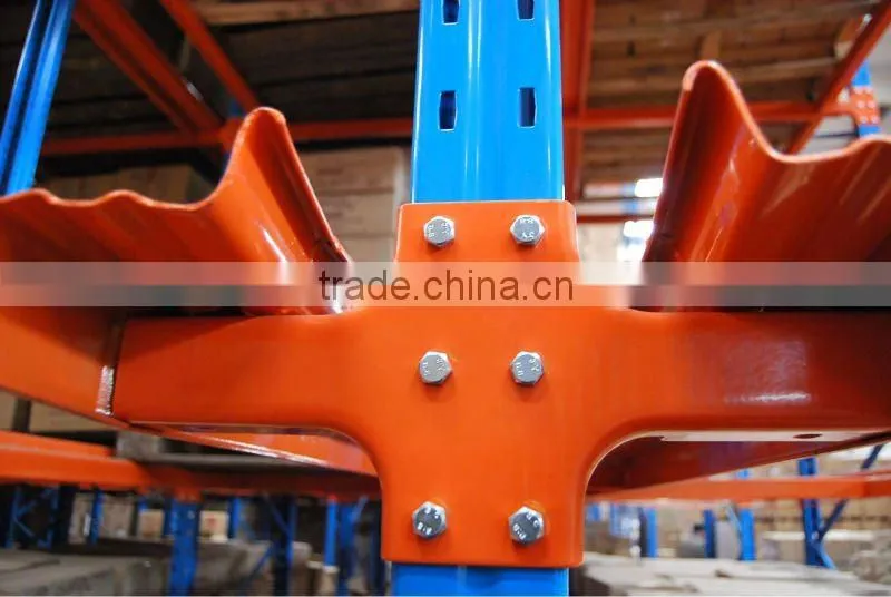 Popular drive through storage racking