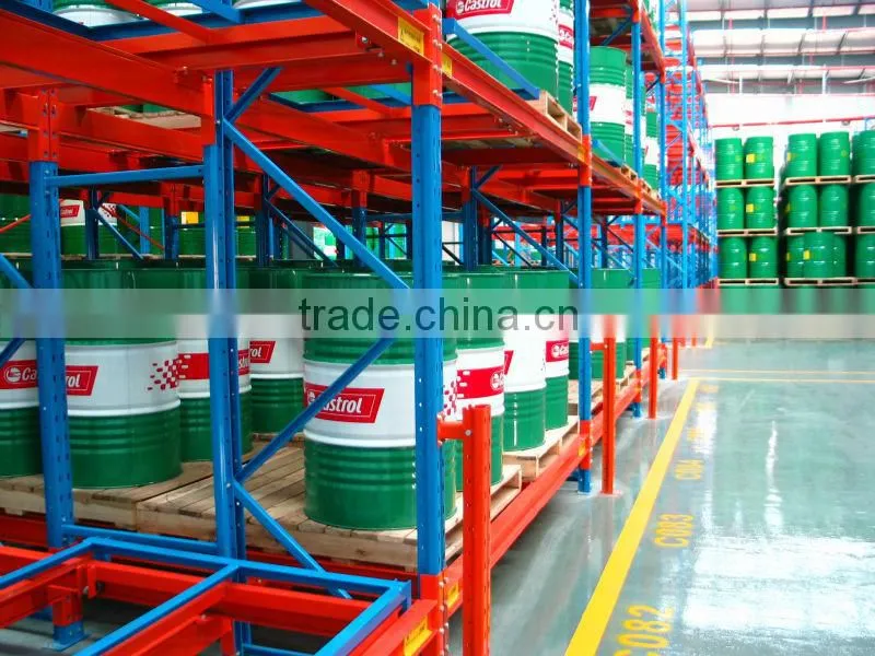 industrial china push back pallet rack