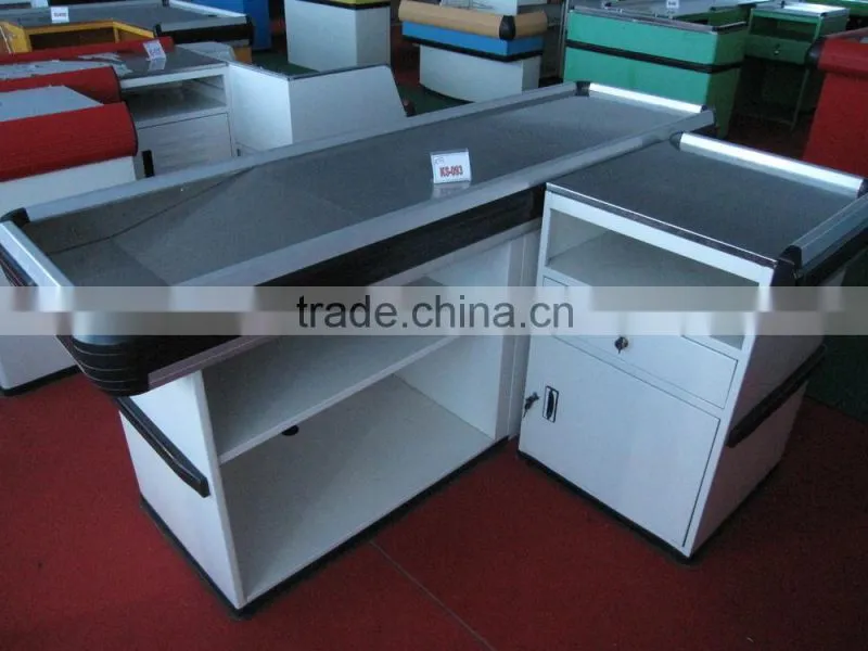 RH-CR001 1500mm Simple design desk cheap small checkout counter