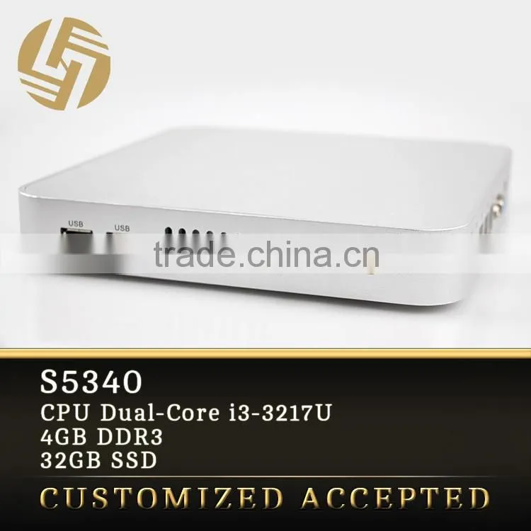Intel Cpu Core i3 Mini PC Portable Linux Mini Computer