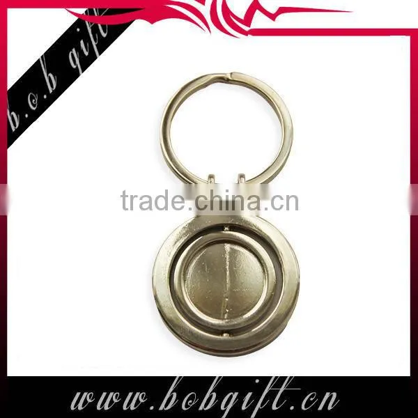 metal promotional custom insert keyrings