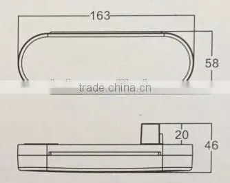 6" Oval Stop/Turn/Tail lights