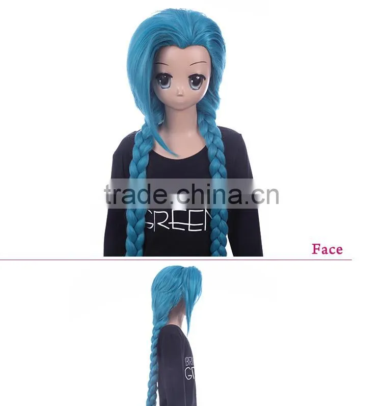 China Hairmay Japanese League Of Legends Jinx Cosplay Wig