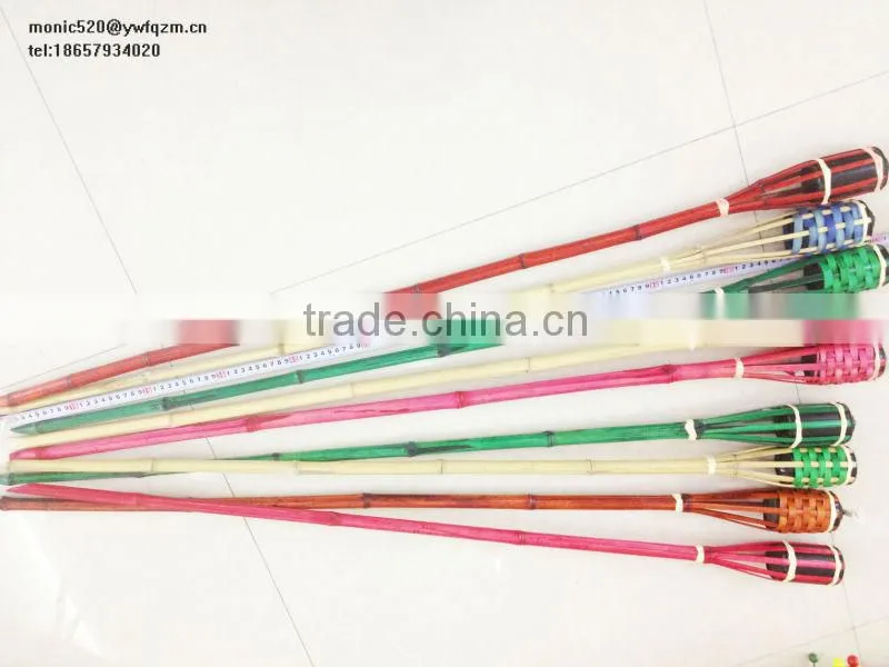 bamboo torch for the Torch Festival