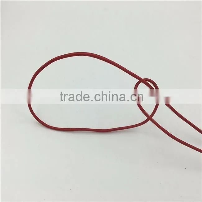 Best Quality 1.5MM Red Elastic Rope/Cord With Lowest Price