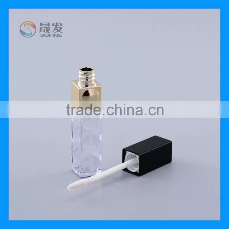 8ML lipstick packaging Empty square Lip gloss cosmetics Container