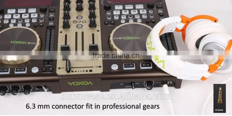 VOXOA H60 Factory direct selling headphone with detachable ear caps