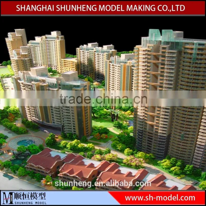 apartment architectural scale model making/building scale model maker