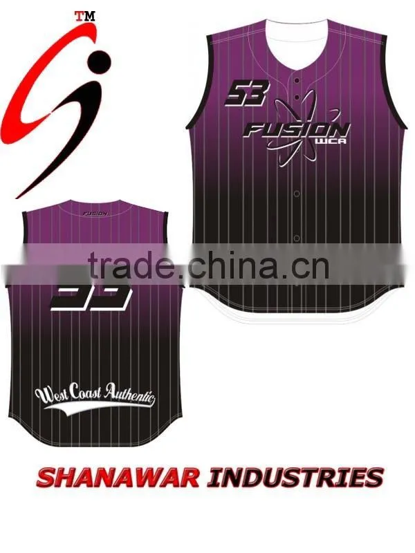 sublimation baseball uniform