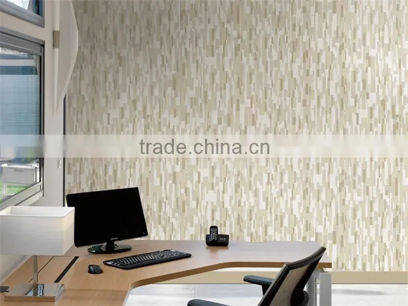 new Non-woven decorative silver mosaic wallpaper