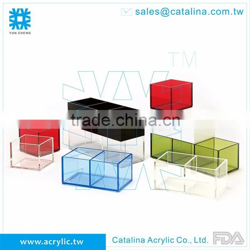 Creative Acrylic Cosmetics Organizer with 1 drawer