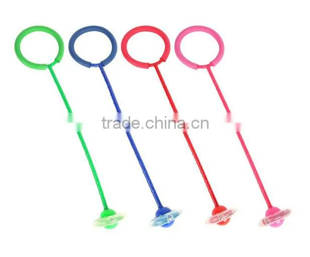 2015 the newest style flash fitness equipment jumping music and Child fitness bouncing ball
