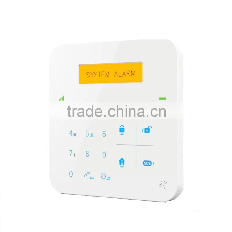 A9 GSM alarm system with Quad-band GSM communication