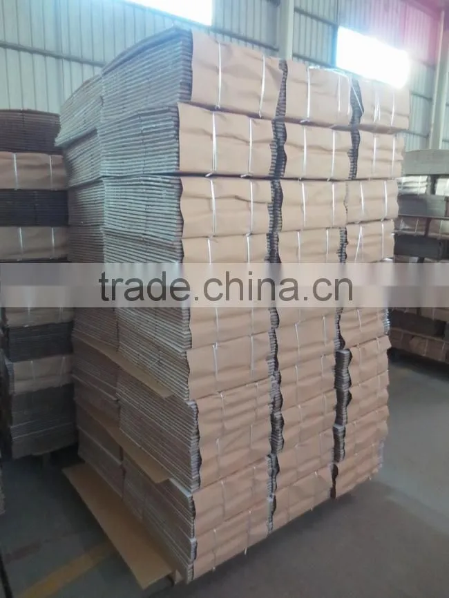 BE flute double wall offset printing corrugated board box packaging made in china