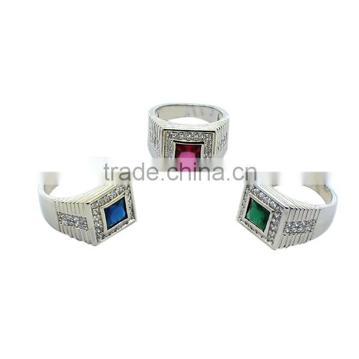 Men ring silver 925 men ring rhodium platting