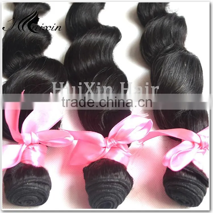 Factory Price Indian Loose Wave Hair Weaving Wholesale Real Unprocessed Virgin Indian Hair Extension