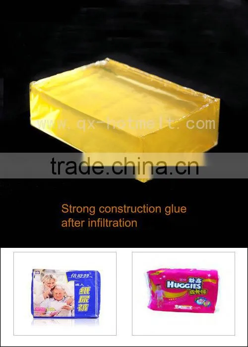 2013 Hot melt pressure sensitive glue for diaper